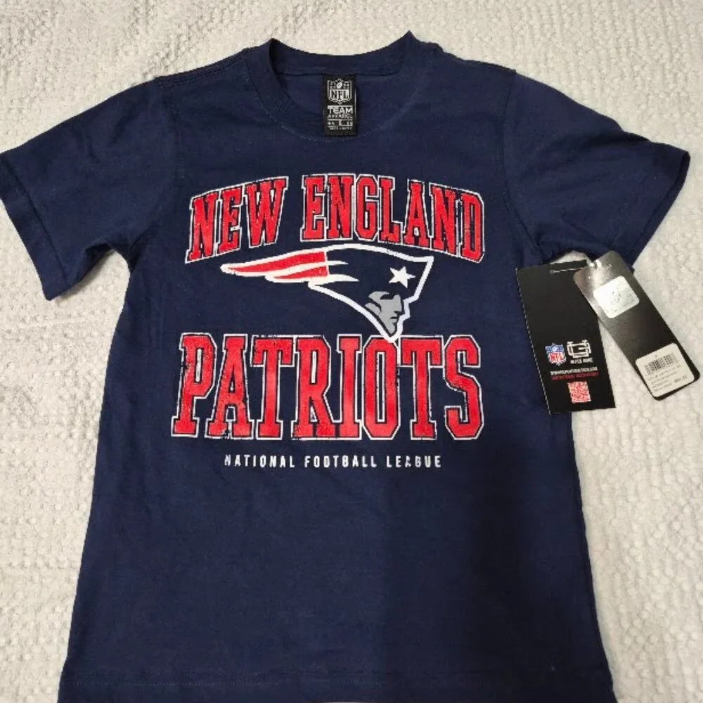 New England Patriots NFL Youth Size 8 T Shirt Sweats‎ Pants 2 Piece Set New